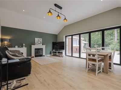 Open plan living area